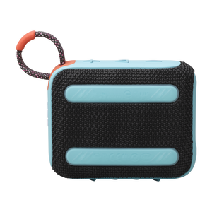 JBL Go 4 - Black and Orange - Ultra-Portable Bluetooth Speaker - Back